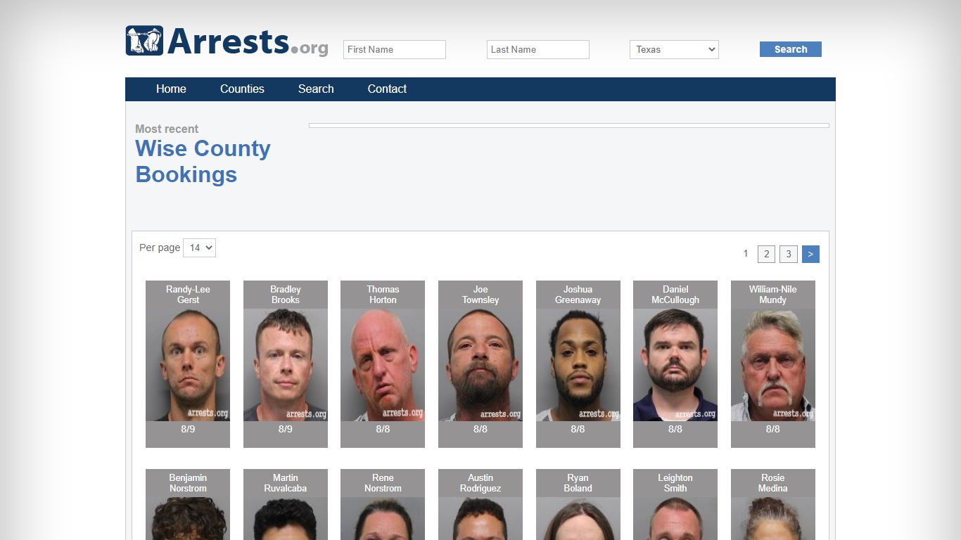 Wise County Arrests and Inmate Search